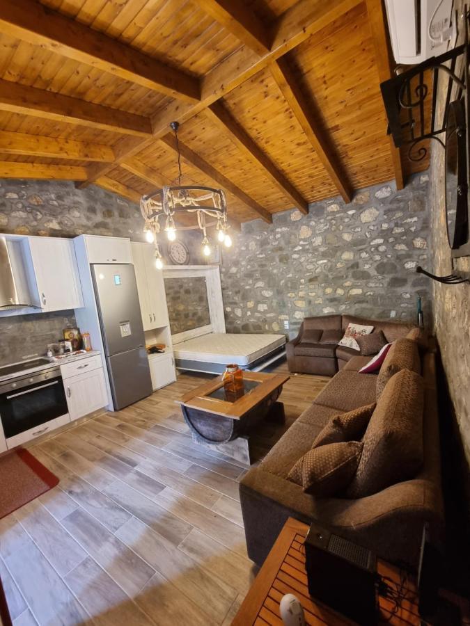 House With Big Garden And Barbeque In Nature Vourgareli Экстерьер фото